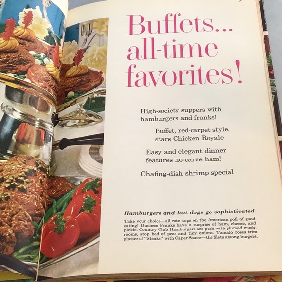 Vintage MCM 1963 Better Homes & Gardens BEST BUFFETS, 110 recipes & table design - Picture 5 of 6